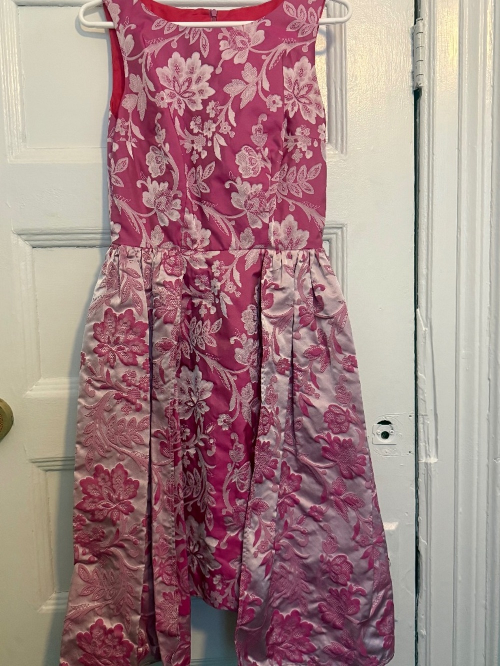Oh La La! Gregg Pellegrini Floral Jacquard Dress Size 2